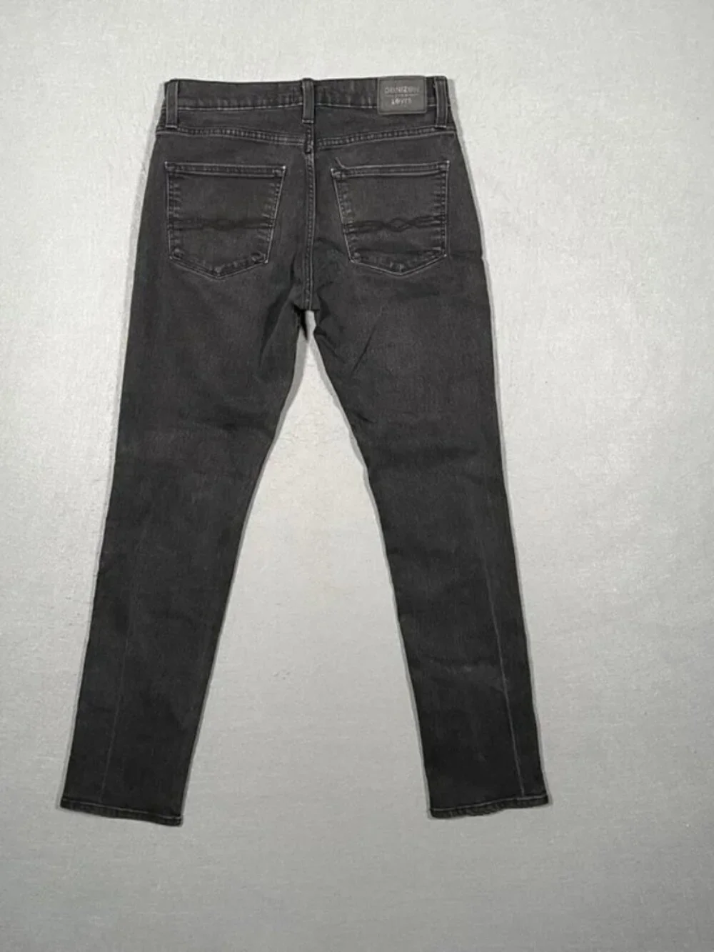 Levi’s Denizen Dark Grey Denim Jeans Vintage Mens W32 L32